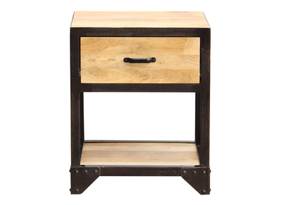 Mesa de noche diseño industrial INDUSTRIA