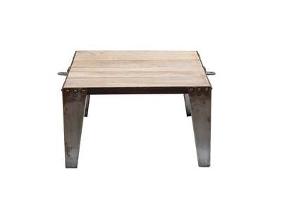 Mesa de sal&oacute;n cuadrada INDUSTRIA