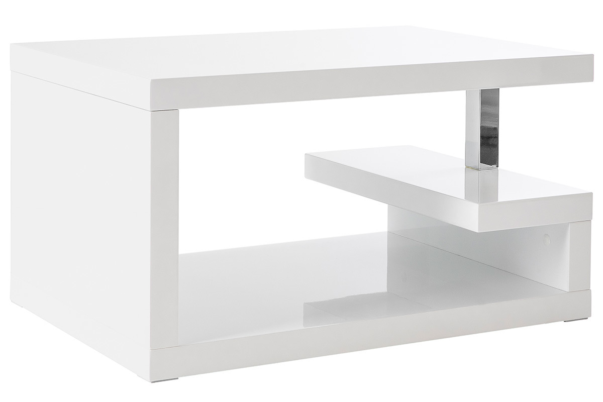 Mesa de saln diseo blanca REX