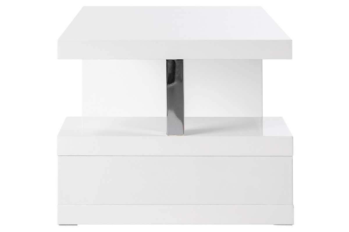 Mesa de saln diseo blanca REX