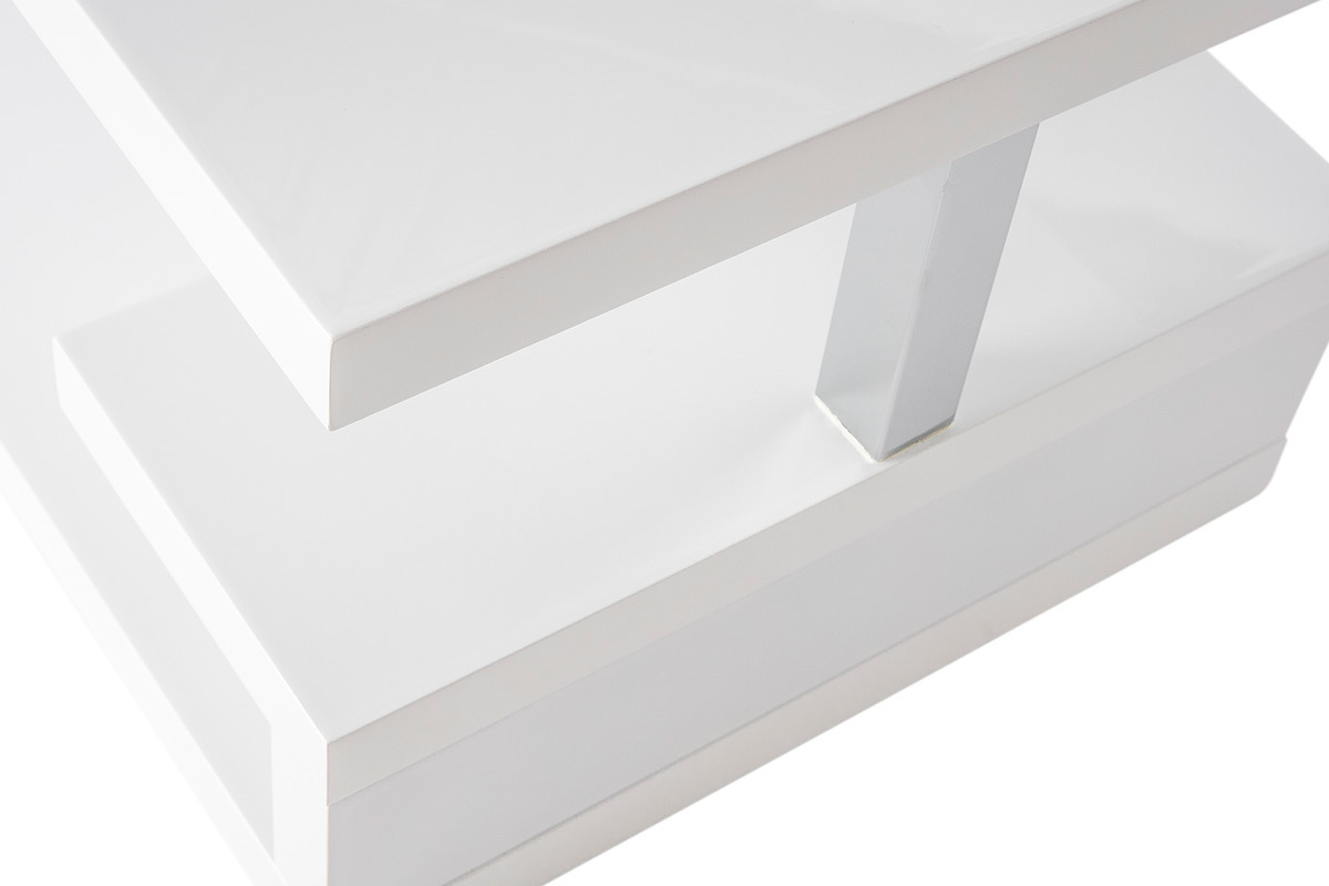 Mesa de saln diseo blanca REX