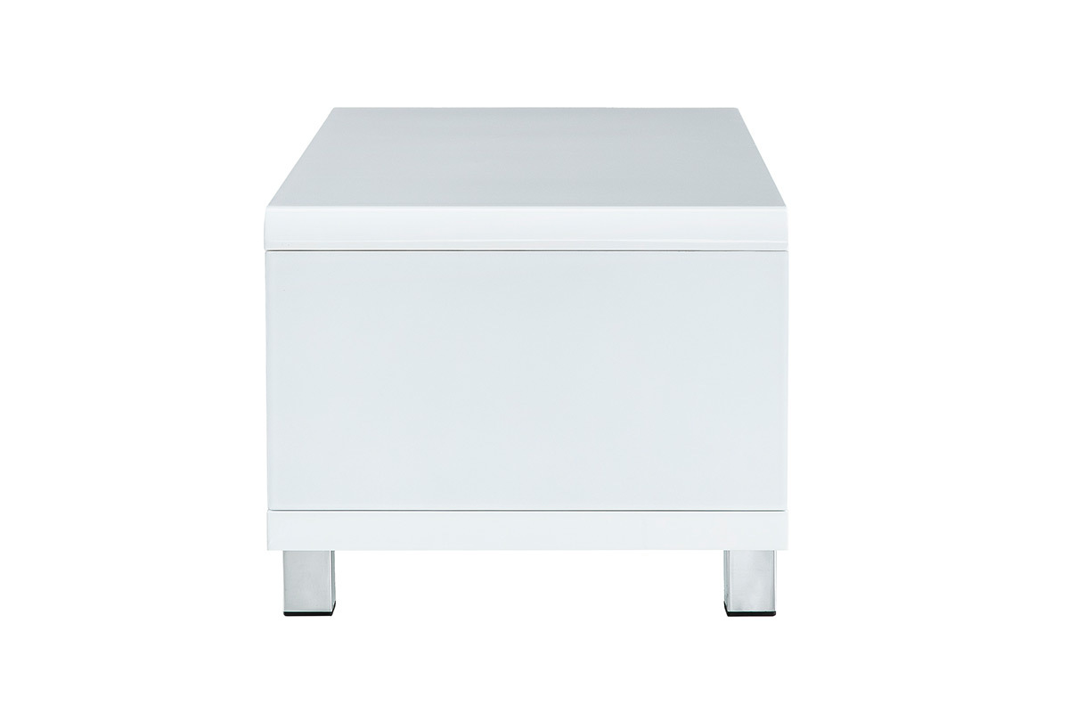 Mesa de saln diseo blanca ROXIE