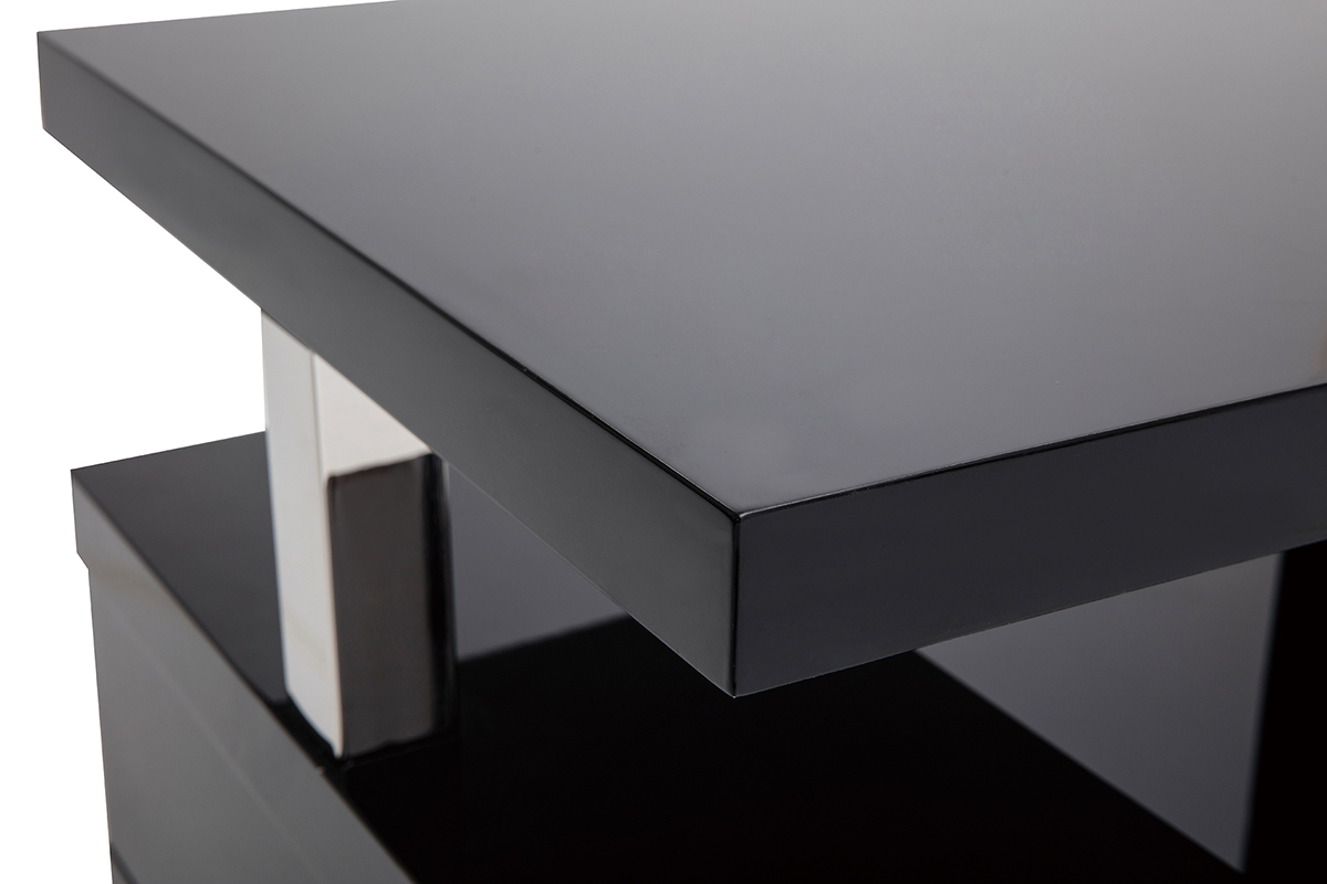 Mesa de sal�n dise�o negra REX