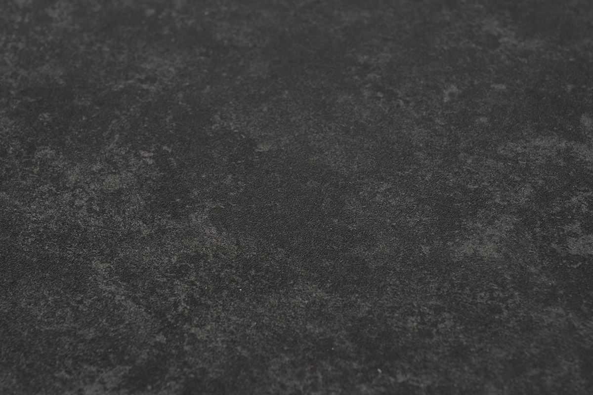 Bandeja de cer�mica negra de la mesa extensible CARA, vista de cerca