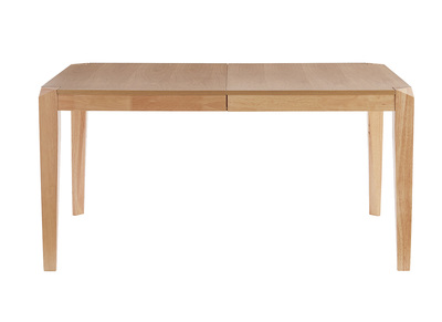 Mesa extensible de contrachapado de fresno y madera de caucho 150-180 cm BOLLY