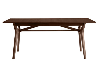 Mesa extensible de contrachapado de nogal 180-220 cm FOSTER