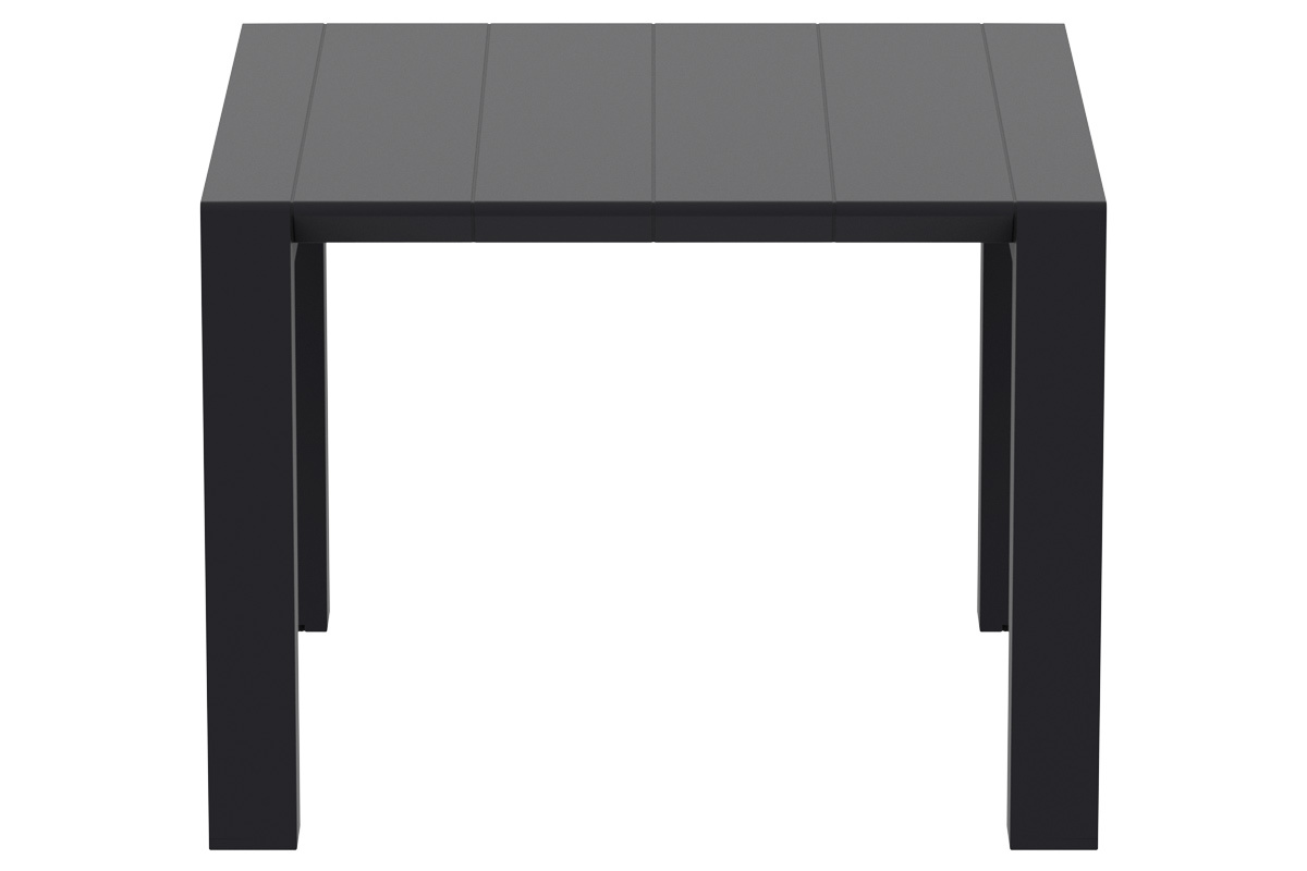Mesa extensible de exterior color negro L100-140 cm PRIMAVERA