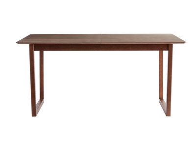 Mesa extensible rectangular de nogal 160-240 cm LAHO