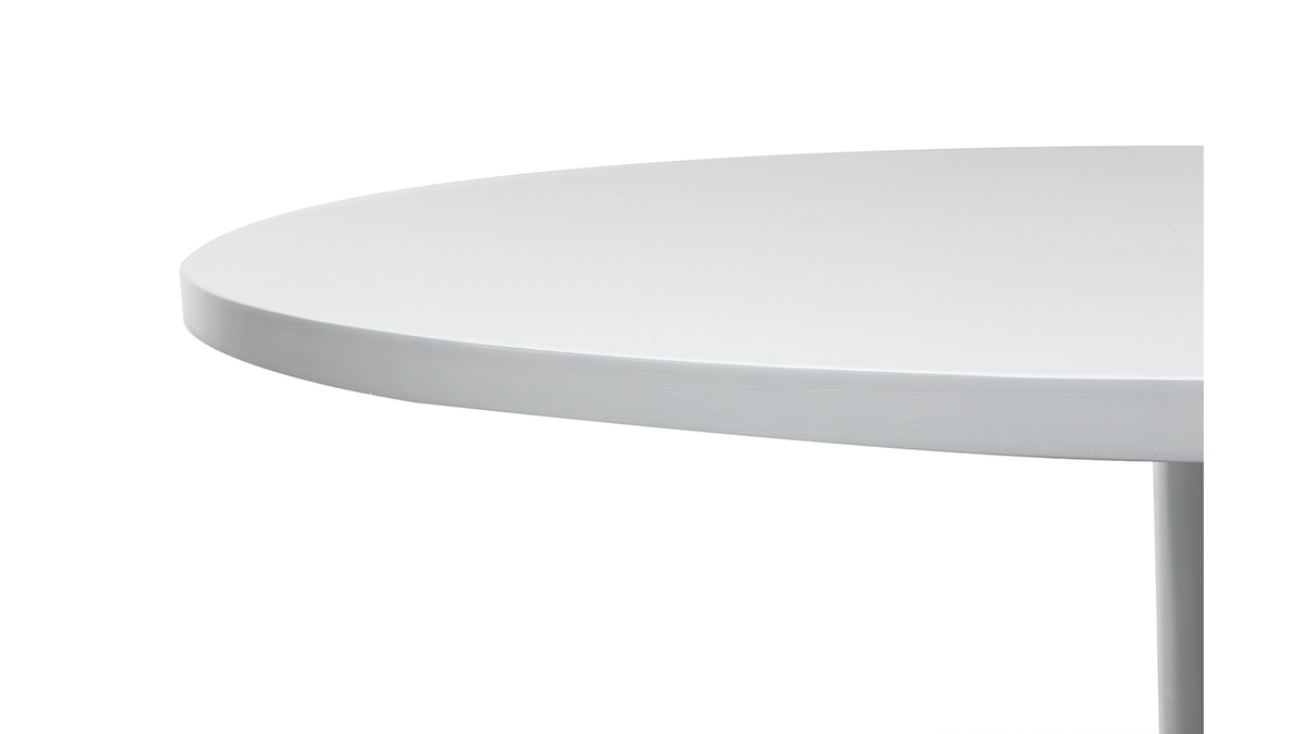 Mesa pequeña diseño blanca D90 CALISTA