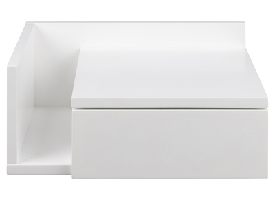 Mesilla de pared blanca con cajón NASTY