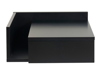 Mesilla de pared negra con cajón NASTY