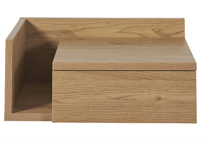 Mesilla de pared roble claro con cajón NASTY