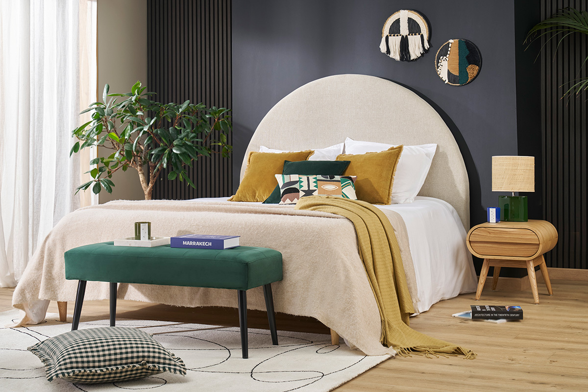 Mesita de noche diseo fresno 1 cajn BJORG