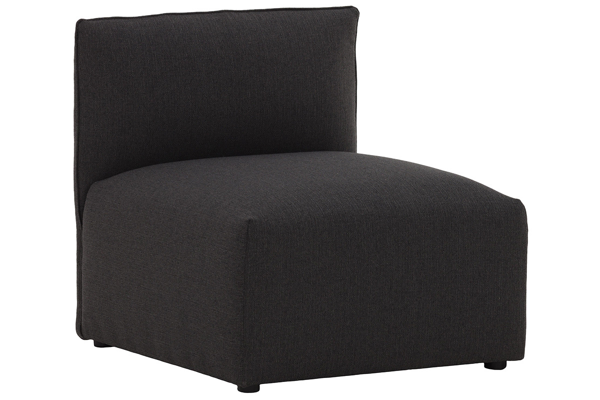 Mdulo moderno tejido gris oscuro MODULO