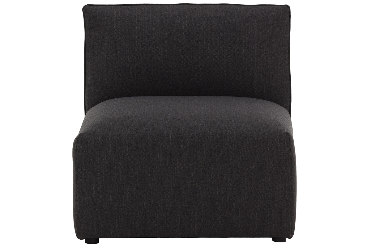 Mdulo moderno tejido gris oscuro MODULO