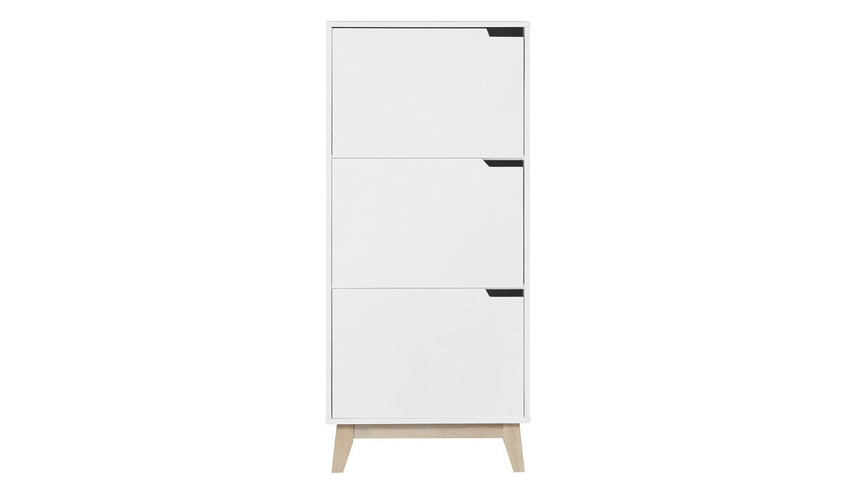 Mueble de almacenaje blanco