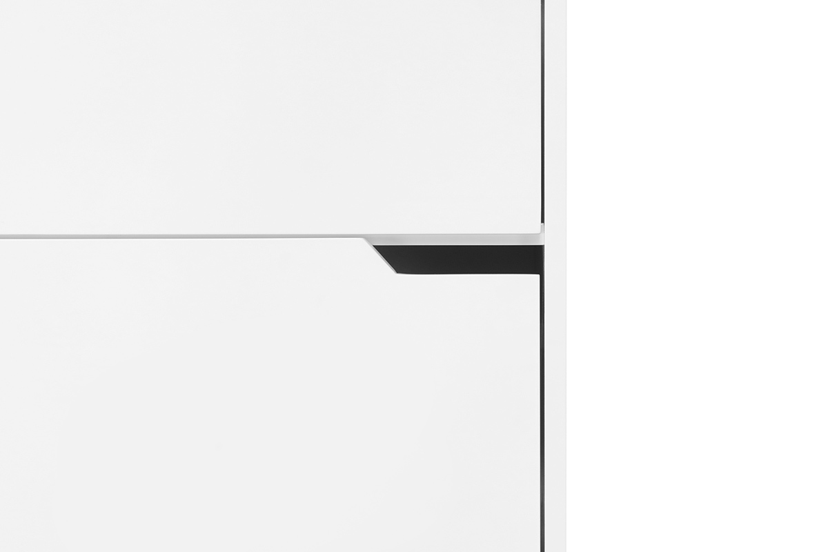 Mueble de almacenaje blanco 3 puertas LEENA