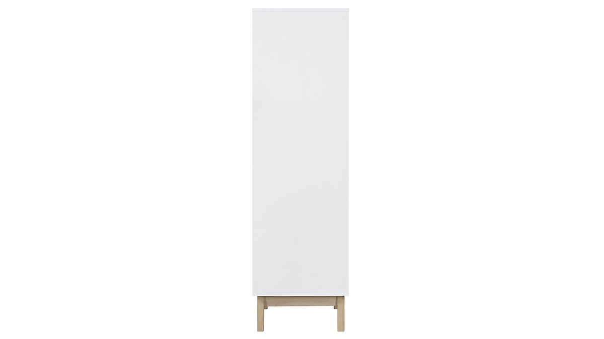 Mueble de almacenaje blanco 3 puertas LEENA