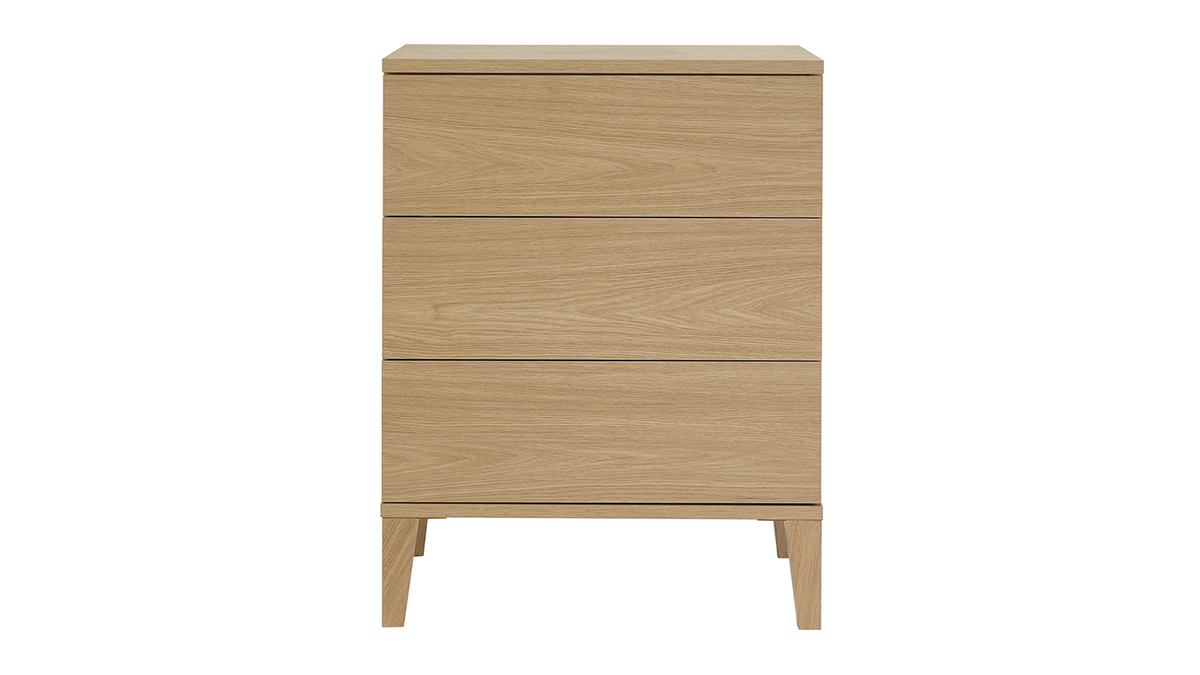 Mueble de ba�o acabado madera roble L60 cm FREDDY