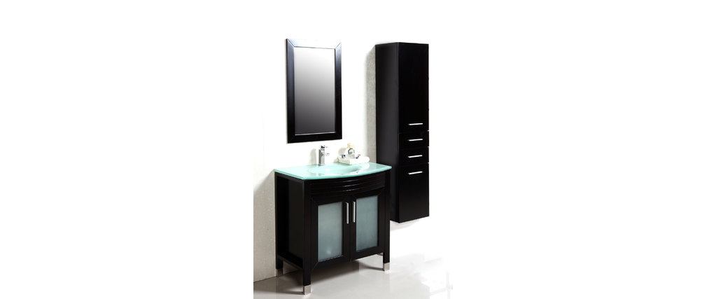 Mueble baño columna wengue ~ dikidu.com