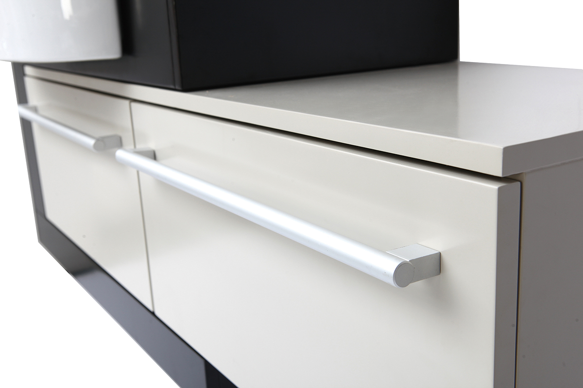 Mueble de bao: lavabo, armario y espejo MARLO