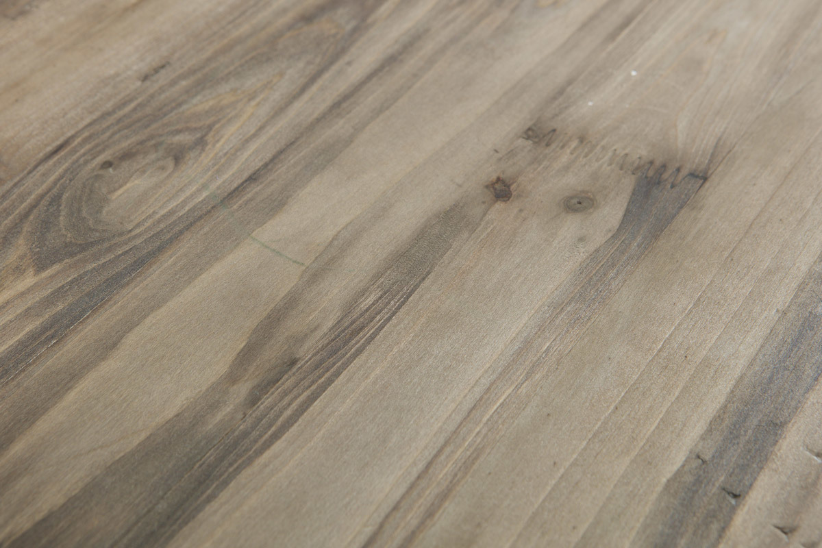 Mueble recibidor con banco y perchero madera y metal GIRO