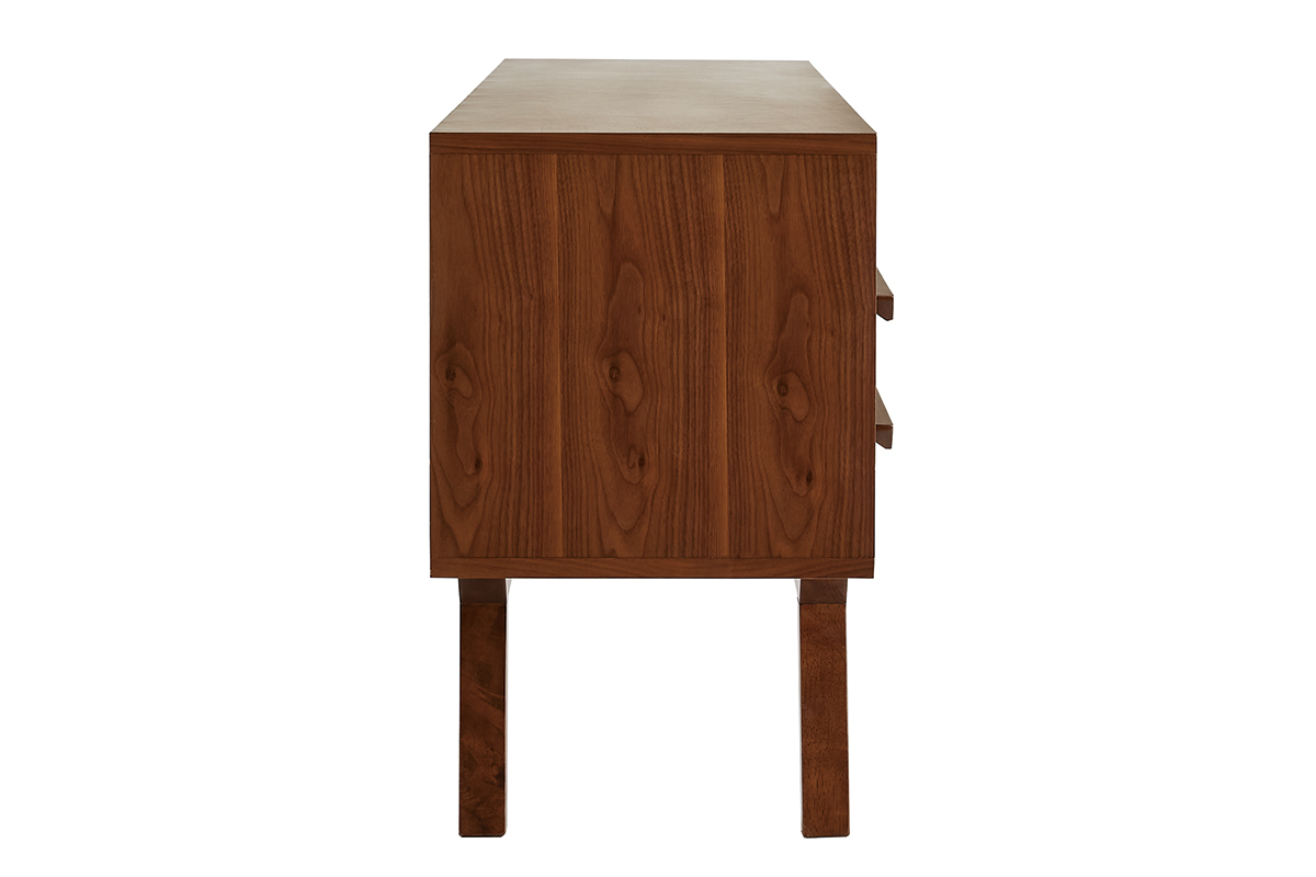 Mueble TV alto de nogal vintage 160cm VOLVER