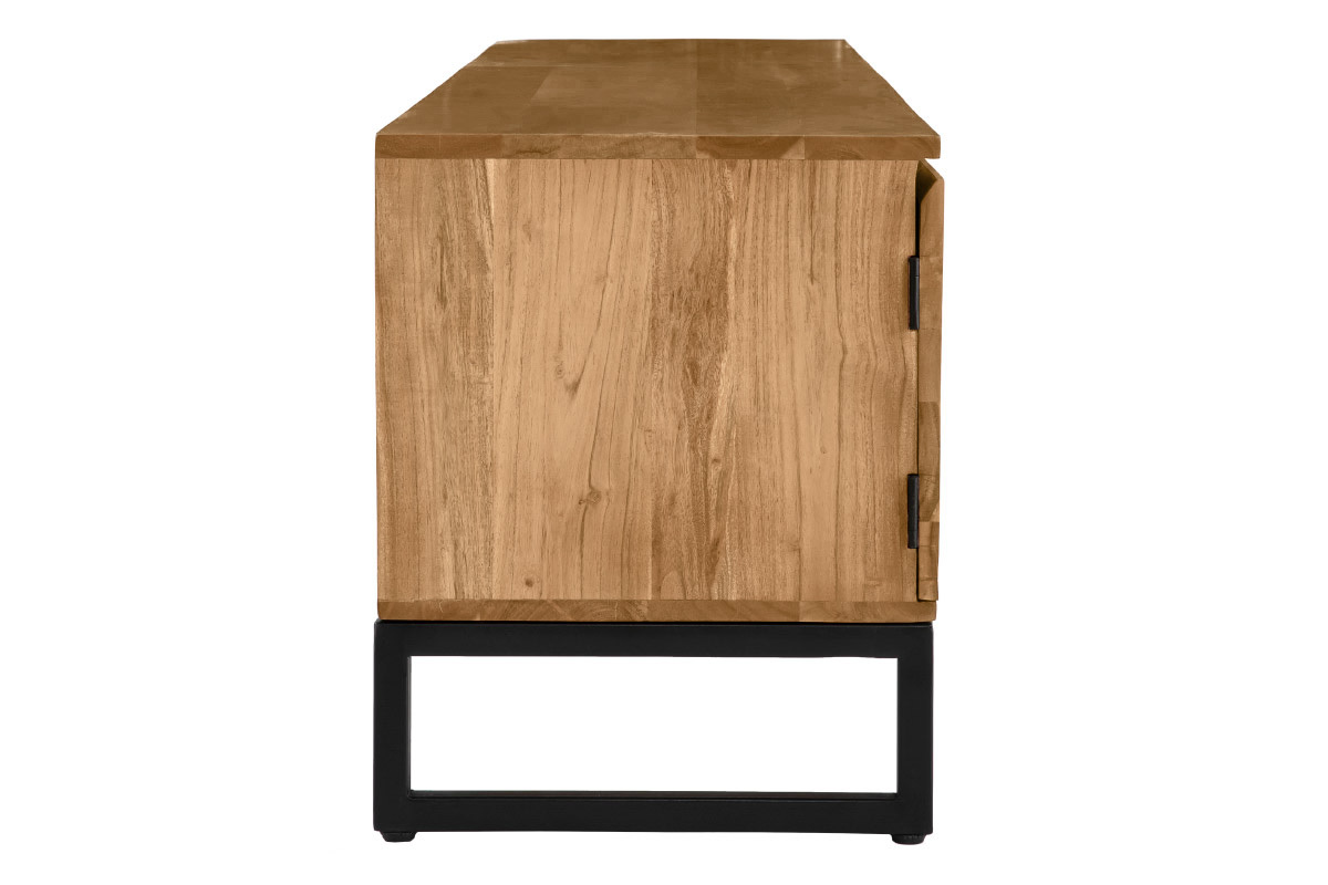 Mueble TV de acacia maciza 160cm HOORN