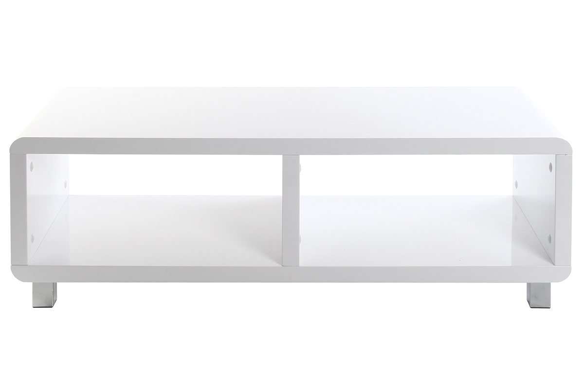 Mueble TV de diseo lacado blanco PIXY