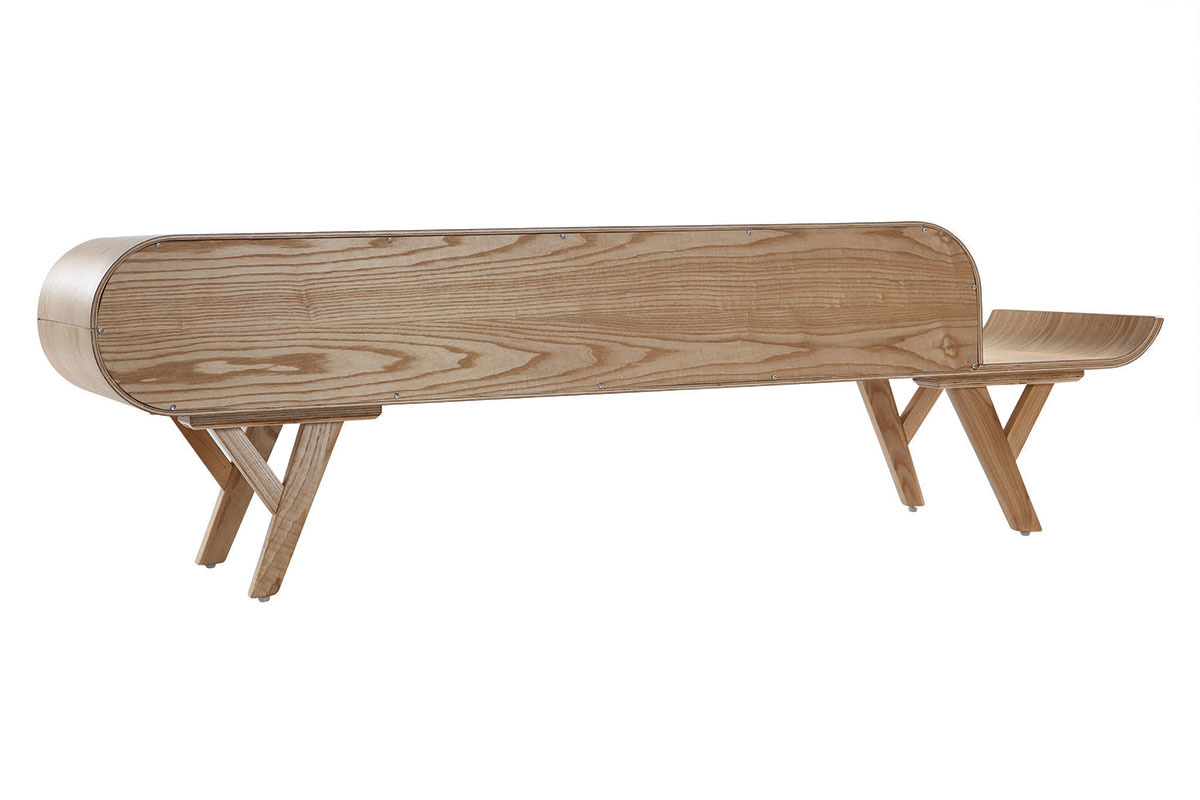 Mueble TV diseo 150cm fresno KYOTO