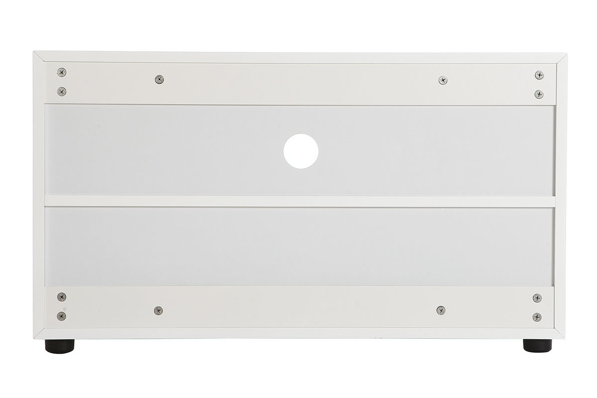 Mueble TV diseo 90cm blanco mate  1 cajn MARK