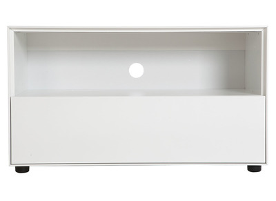 Mueble TV dise&ntilde;o 90cm blanco mate  1 caj&oacute;n MARK