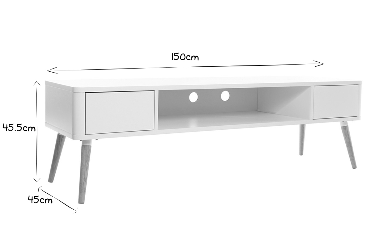 Mueble TV diseo escandinavo TOTEM
