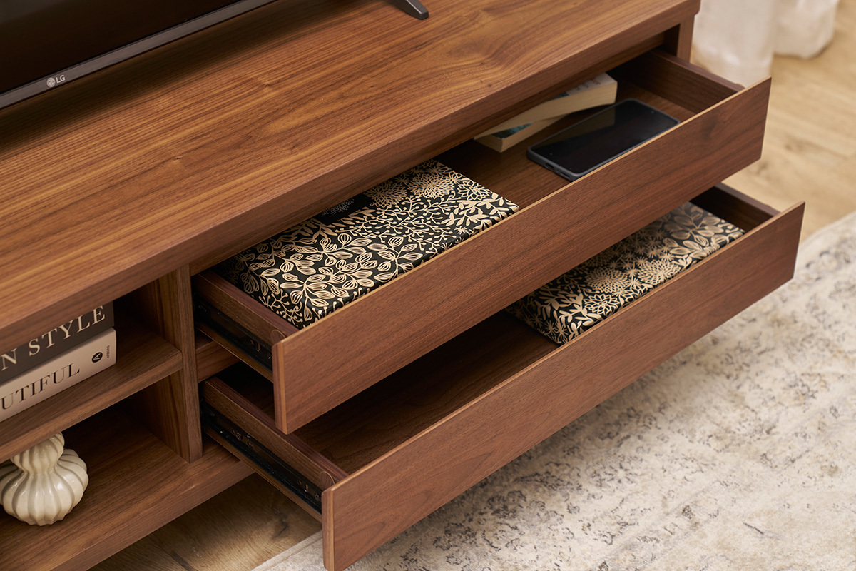 Mueble TV diseo nogal FIFTIES