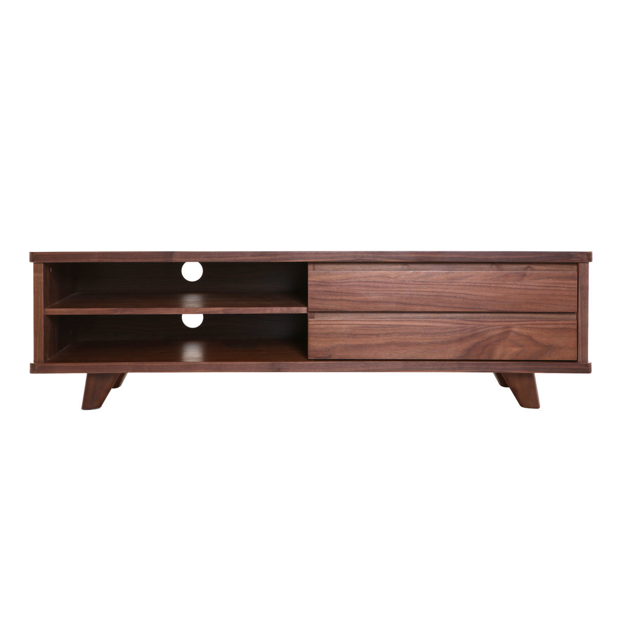 Mueble TV diseño nogal FIFTIES