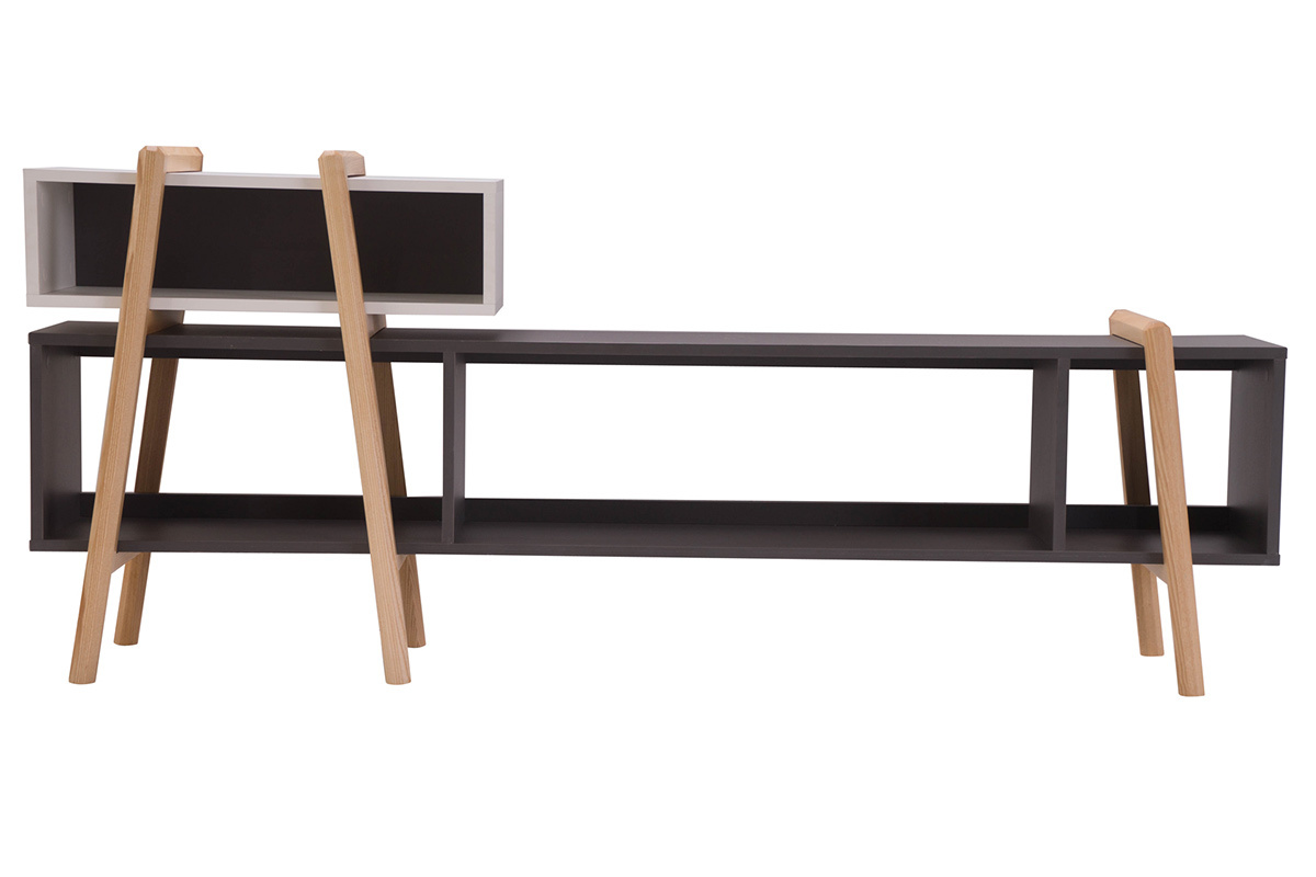 Mueble TV dise�o WOOD TANG  COMPO 6