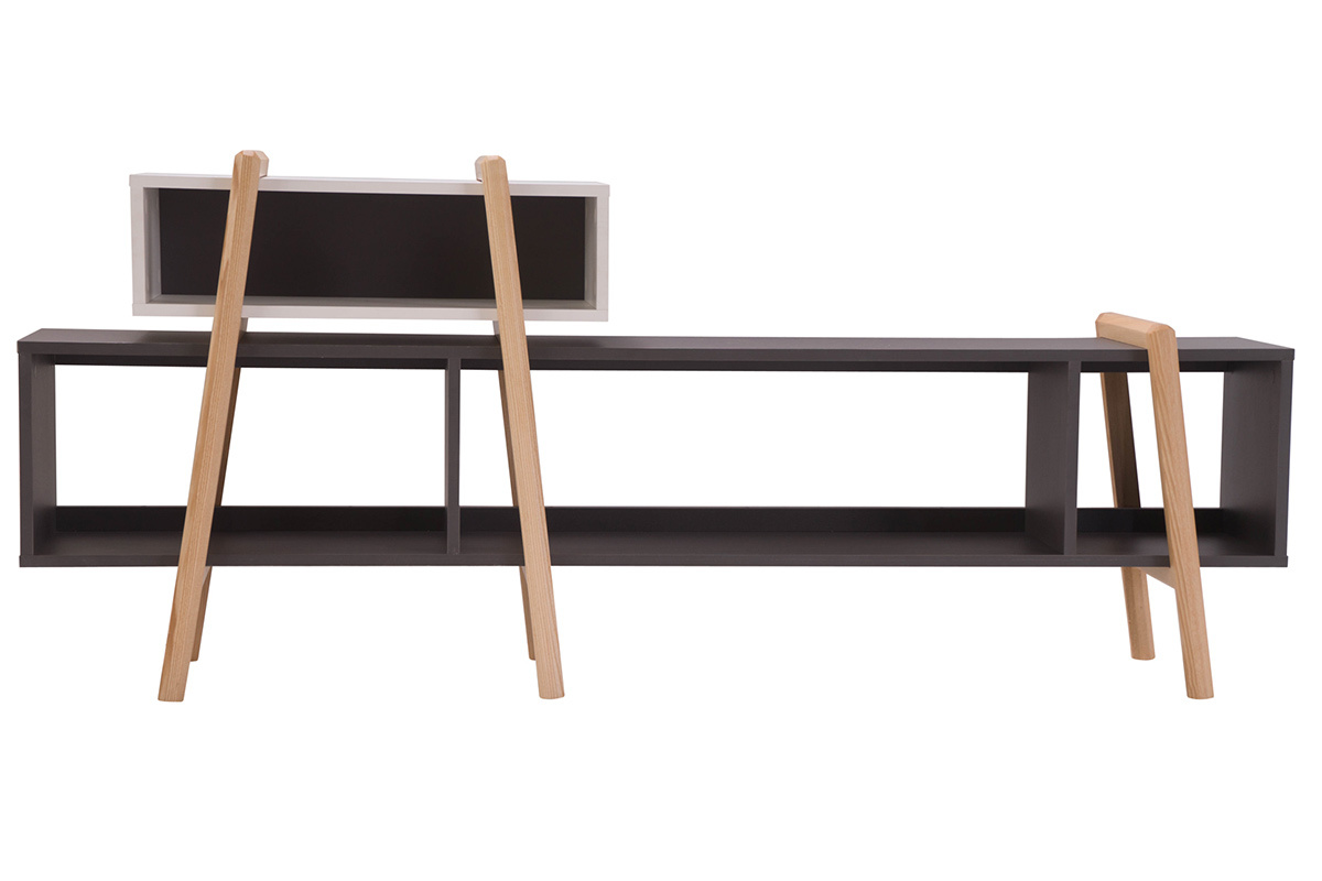 Mueble TV dise�o WOOD TANG  COMPO 6