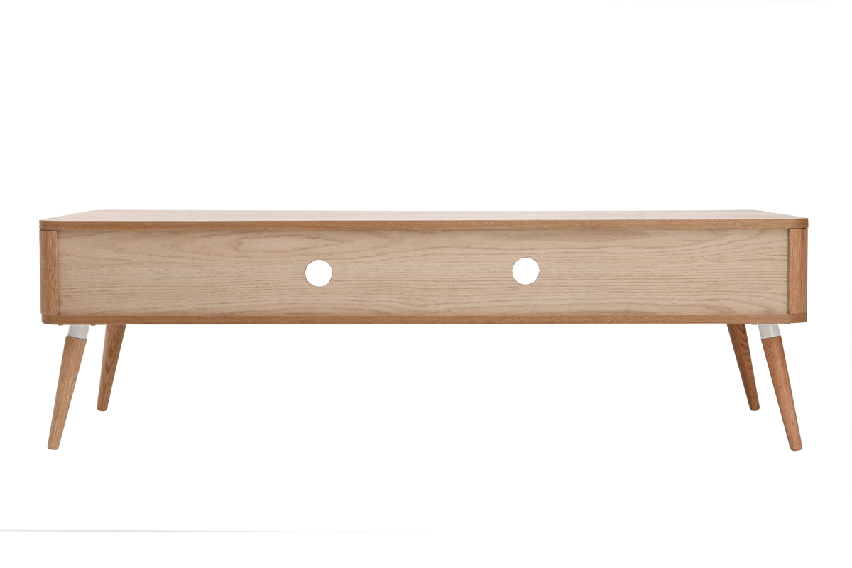 Mueble TV en roble claro TOTEM