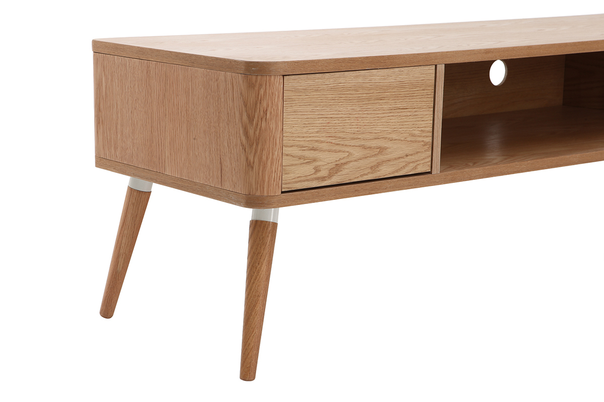 Mueble TV en roble claro TOTEM