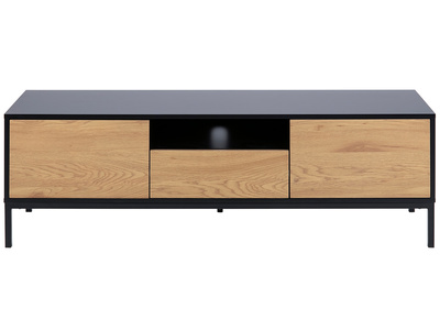 Mueble TV industrial madera y metal L140 cm TRESCA
