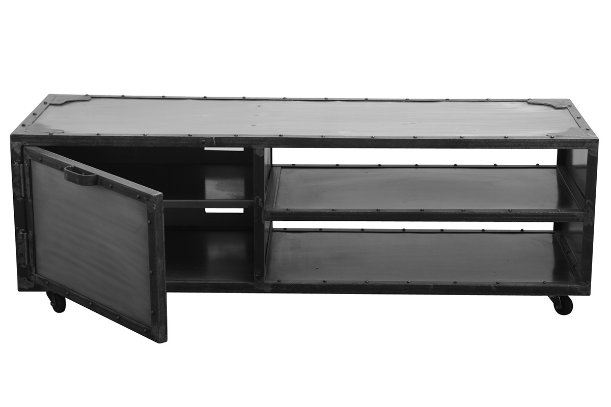 Mueble TV industrial metal FACTORY XL