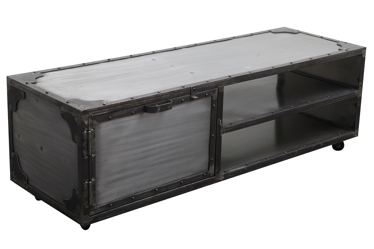 Mueble TV industrial metal FACTORY XL