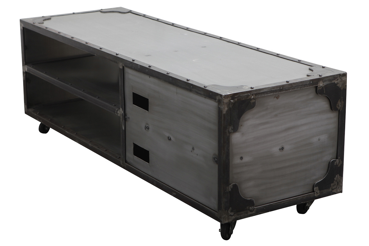 Mueble TV industrial metal FACTORY XL