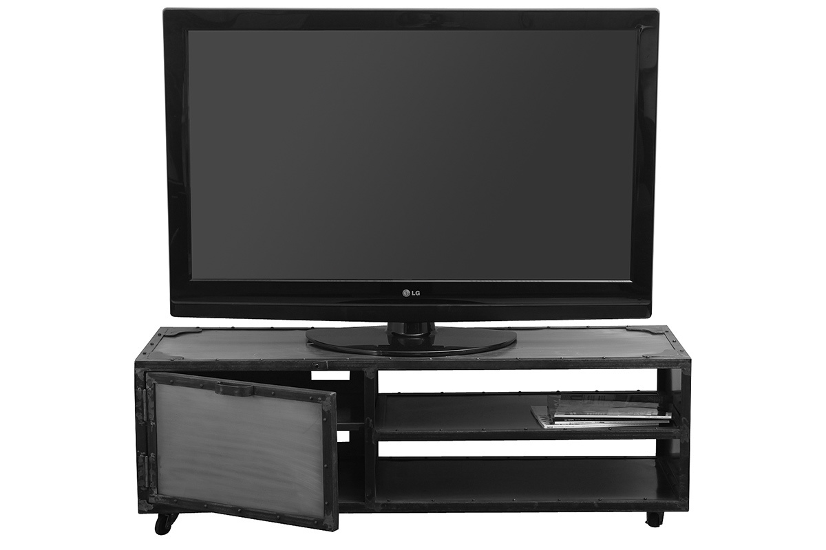 Mueble TV industrial metal FACTORY XL