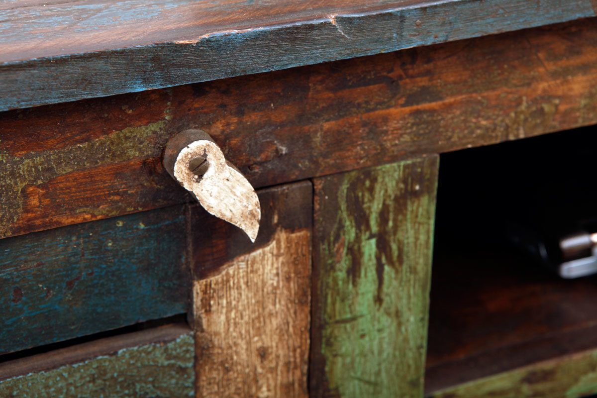 Mueble TV madera reciclada MAYOTTE