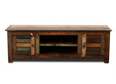 Mueble TV madera reciclada MAYOTTE