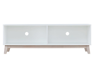 Mueble TV n&oacute;rdico blanco LEENA