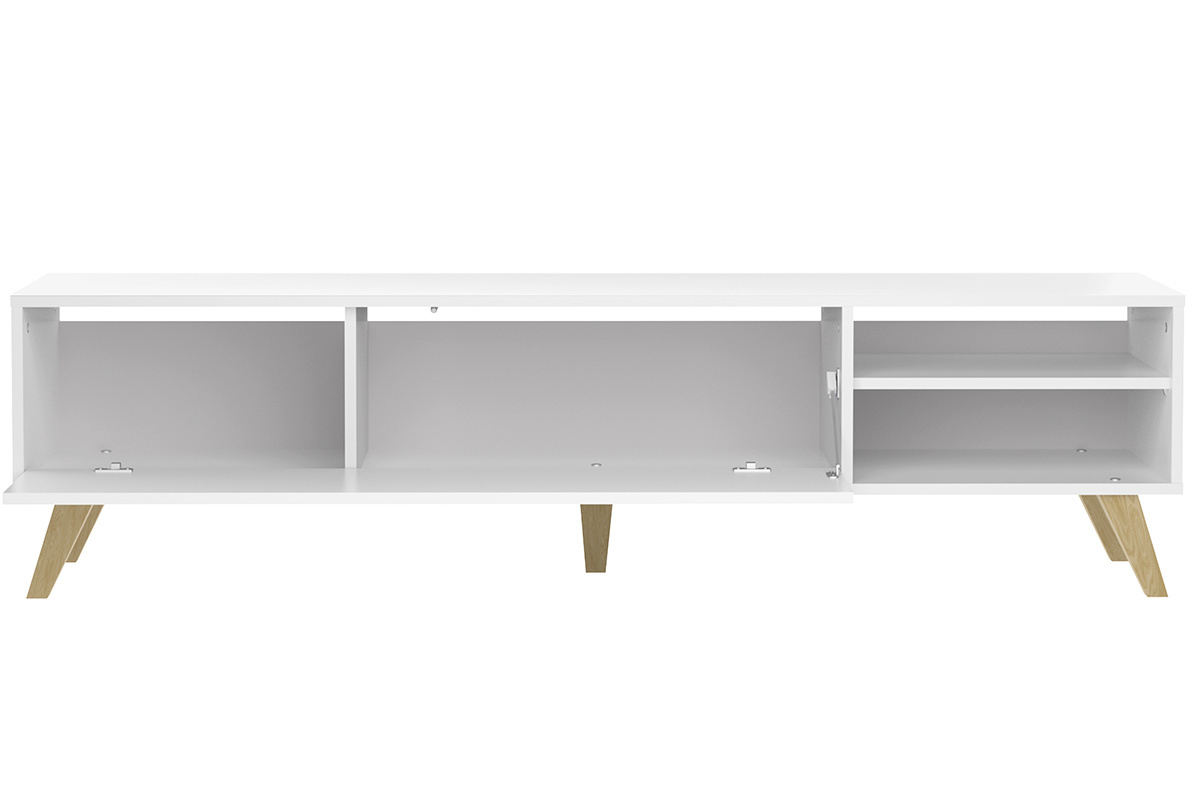 Mueble TV nrdico blanco ORIGAMI