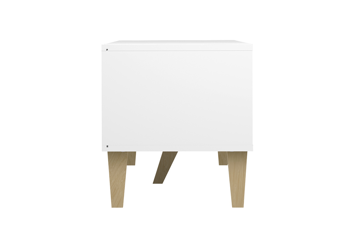 Mueble TV nrdico blanco ORIGAMI