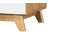 Mueble TV nórdico blanco y madera clara NEELA